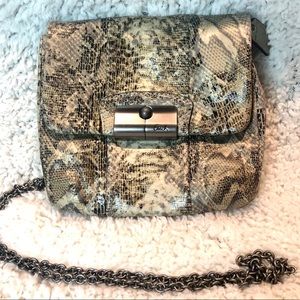 Coach Ltd. edition python leather crossbod…